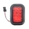 Truck-Lite 45 Series, Led, Red, 15 Diode, Llv Stop/Turn/Tail, Black Grommet Mount, Hardwired, Packard 45032R - alternate 3